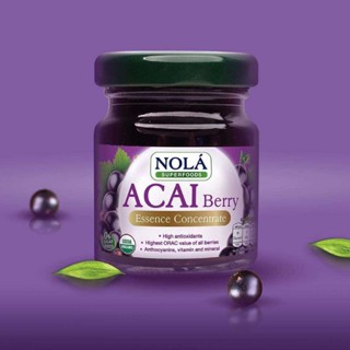 NOLA Acai Berry (แพ็ค6ขวด) โนล่า อาซาอิ เบอร์รี่ อาซาอิ เบอร์รี่สกัดเข้มข้นพร้อมดื่ม