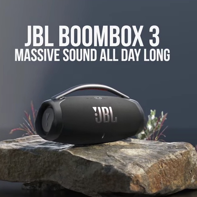 ลำโพงบลูทูธJBL Boomsbox 3 ลำโพงเบสกลางแจ้ง ลำโพงไร้สายแบบพกพากันน้ำ Boombox3 Wireless Bluetooth Speaker