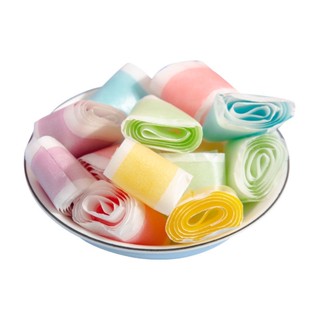 ✻✤❖Fruit C Roll Juice Roll Gummy 10g Vitamin C Fruit Roll Gummy Rubber Net Red Fruit Flavour Candy วัยเด็ก Nostalgic Sna