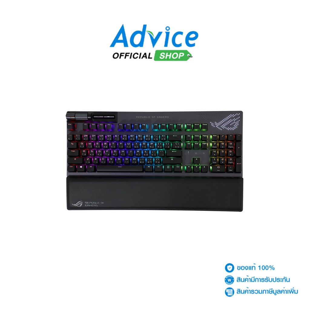 KEYBOARD ASUS (ROG STRIX FLARE II ANIMATE) - (RED-SWITCH) [EN/TH] - A0144102 - A0144102