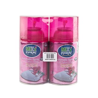 มิกซ์ สเปรย์ปรับอากาศ กลิ่นสวีทดรีม 300 มล. x 2 กระป๋องMixz Automatic Spray Refill Sweet Dream 300 ml x 2