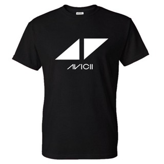 เสื้อยืดลําลอง ผ้าฝ้าย 100% แขนสั้น พิมพ์ลาย DJ Avicii แนวสตรีท สไตล์ฮิปฮอป ฮาราจูกุ แฟชั่นสําหรับผู้ชาย และผู้หญิง 2022