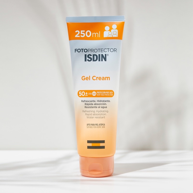 พร้อมส่ง กันแดดทาตัว Isdin Fotoprotector Gel Cream SPF50+ ขนาด 250 ml