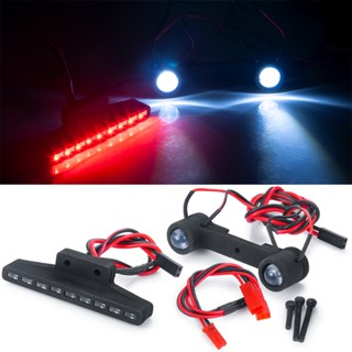 ไฟสปอตไลท์ LED ด้านหน้าและด้านหลัง สําหรับ TRAXXAS 1/16 Mini E-RVEO 1 ชุด #71076-3 ไฟตกแต่งรถออฟโรดบังคับ