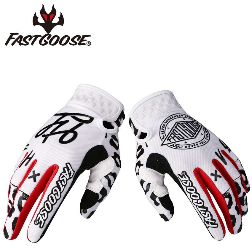 Fastgoose 2023 ถุงมือยาว แบบเต็มนิ้ว หน้าจอสัมผัส 5 สี สําหรับขี่จักรยานยนต์