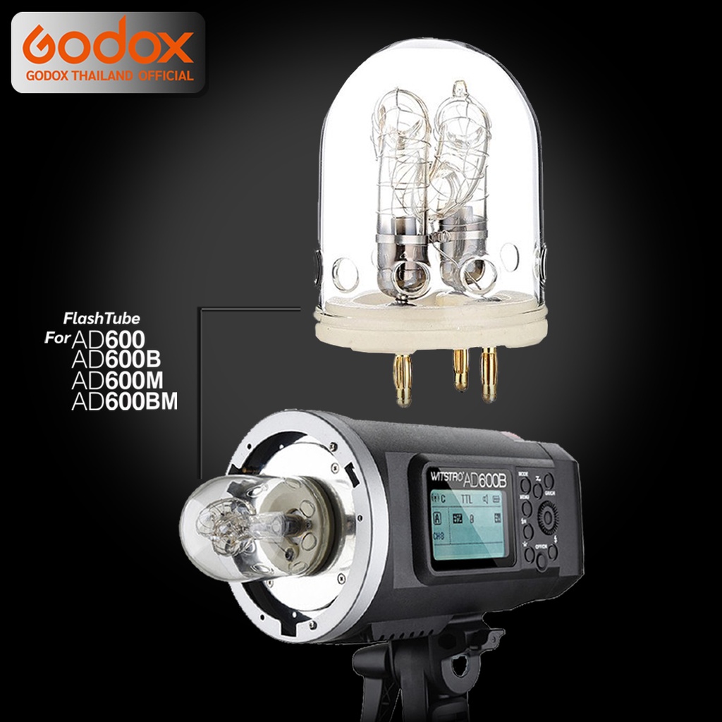 Godox Tube Flash AD600 - หลอดแฟลต AD600 , AD600B , AD600M , AD600BM