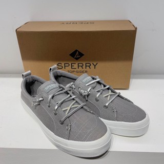 Sperry SPERRY ใหม่ รองเท้าลําลอง แบบผูกเชือก ใส่สบาย สําหรับผู้หญิง 2023