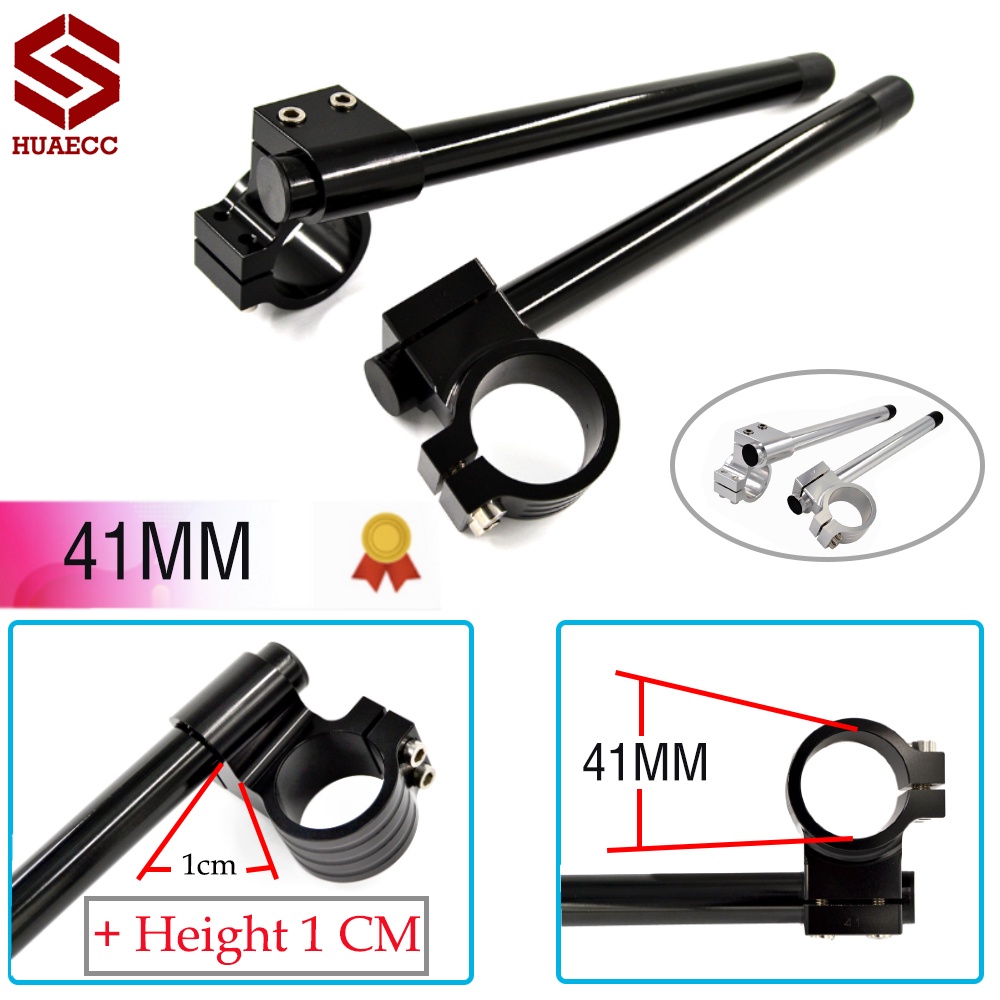 แฮนด์บาร์ยกสูง CNC 41 มม. สําหรับ Yamaha MT03 MT25 YZF R3 R25 MT 03 MT25 MT-03 MT-25