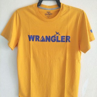 Wrangler แท้ๆ100%มือ1 เสื้อยืด ทรง regular fit ราคาป้าย 890 บาท ขาย330 บาท