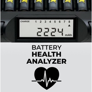 Powerex MH-C980 Turbo Charger-Analyzer แท่นชาร์จถ่าน AA/AAA (รับประกันศูนย์ 3 ปี) ถ่าน