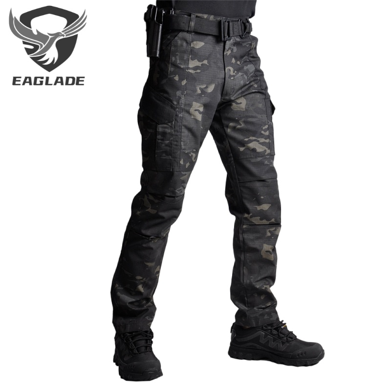 Eaglade กางเกงคาร์โก้ยุทธวิธี สําหรับผู้ชาย Ix7 in Cam