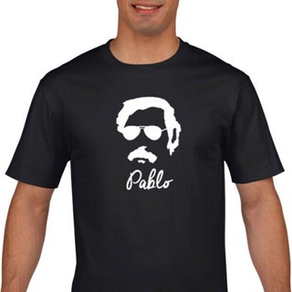 เสื้อไม่ต้องรีด Tee - นาร์คอสปาโบลเอสคาบาร์ฮิตNetflixซีรีส์กราฟิกแปลกใหม่เสื้อยืดผ้าฝ้าย100%