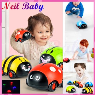 【Neil Baby】รถการ์ตูนด้วง แบบดึงถอยหลัง สองทาง ของเล่นสําหรับเด็ก