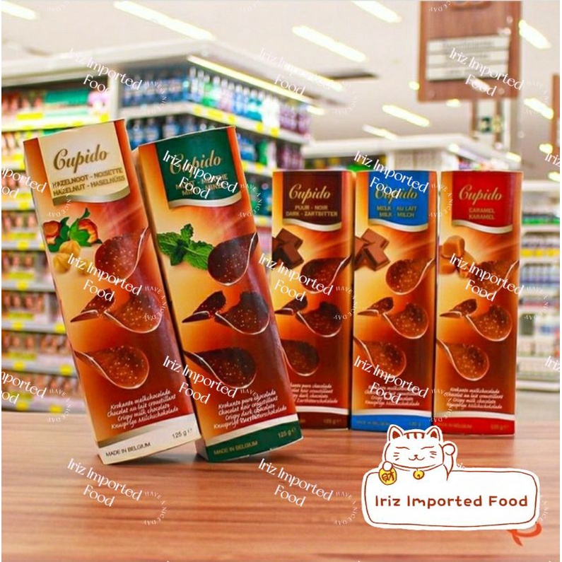 Cupido Thin Chocolate 125g.