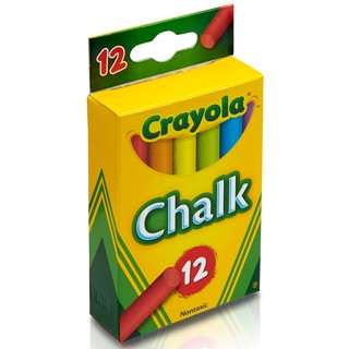 Crayola 12 Colours Multicoloured Chalk ToysRUs (840858)