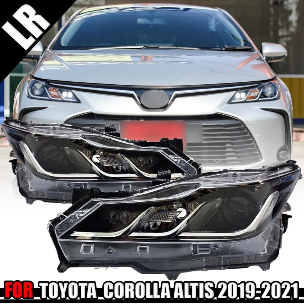 ไฟหน้ารถยนต์ ไฟหน้า LED สำหรับ โตโยต้า โคโลล่า อัลติส Toyota corolla Altis 2019-2022 1คู่ มีขายแยก (ซ้าย+ขวา)