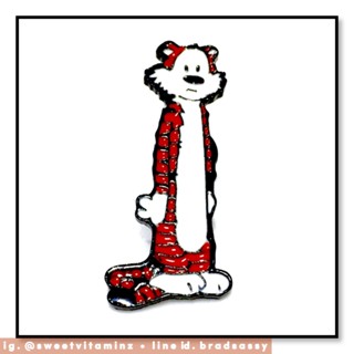 เข็มกลัดรูปการ์ตูนเสือ • เข็มกลัดโลหะผสม • Cartoon Brooch / Pin • เข็มกลัดติดกระเป๋า