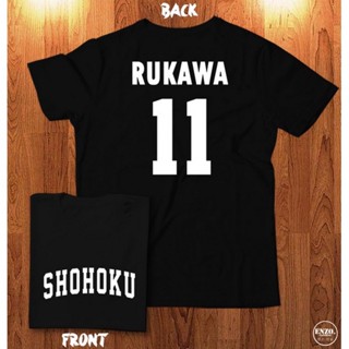 ANIME SLUMDUNK KAEDE RUKAWA SHOHOKU LOGO JERSEY T-SHIRTS DESIGN EXCELLENT QUALITY (B1016)_07