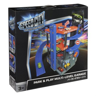 Speed City สปีด ซิตี้ พาร์ค แอนด์ เพลย์ มัลติเลเวล การาจ ToysRUs (925176)