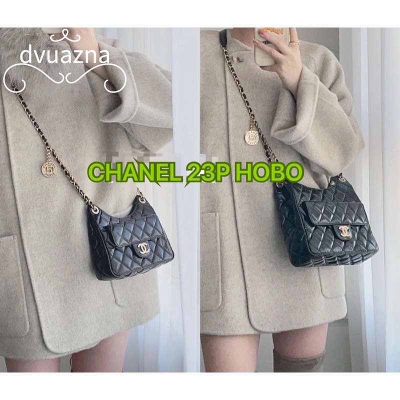 100% authentic Chanel 23P/C new spring series Hobo bag