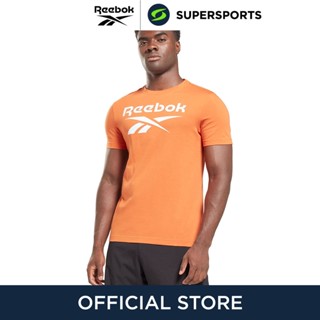 REEBOK Identity Big Logo เสื้อออกกำลังกายผู้ชาย เสื้อกีฬา