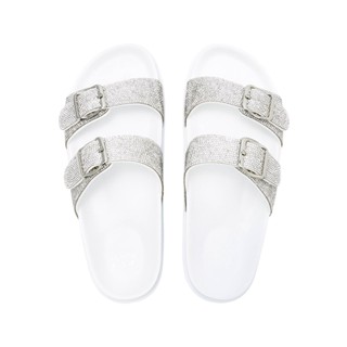 JELLY BUNNY SHOES NELL CRYSTAL SANDAL รุ่น B22WLSI025 รองเท้าแตะผู้หญิง WHITE