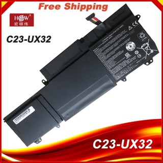 ใหม่ C23-UX32แบตเตอรี่แล็ปท็อปสำหรับ ASUS ZenBook UX32 UX32V UX32A UX32VD VivoBook U38N U38N-C4004H 7.4V 6520MAh