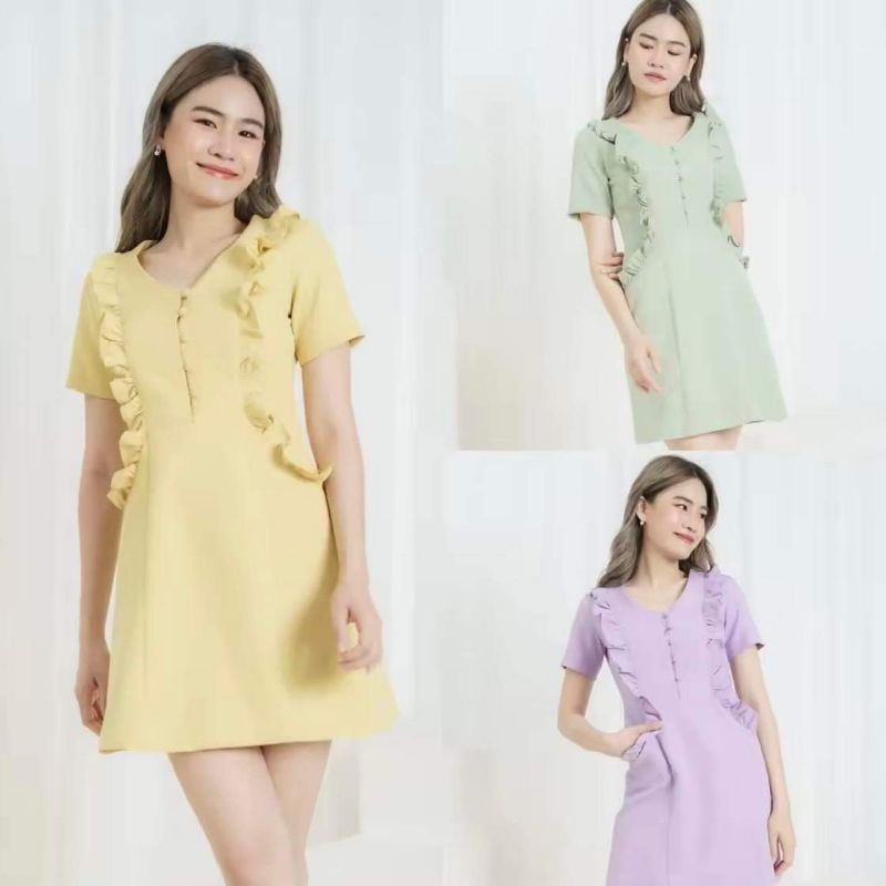 Dress จากร้าน Missoffice ไซด์M Miss office