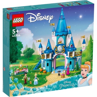 Lego Disney เลโก้ ดิสนีย์ พริ้นเซสว์ซิลเดอร๋เรลลา และปราสาท Prince Charming 43206 ToysRUs (129736)