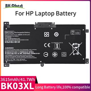 BK-Dbest BK03XL แบตเตอรี่แล็ปท็อปสำหรับ HP Pavilion X360 14 14M Series 14m-ba011dx 14m-ba114dx 14-ba253cl 14m-ba013dx