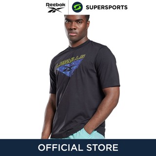 REEBOK Les Mills® Preseason เสื้อออกกำลังกายผู้ชาย เสื้อกีฬา