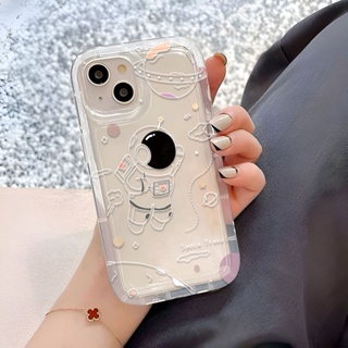 เคสโทรศัพท์มือถือ ลายนักบินอวกาศ สําหรับ iphone 14promax 11 13 12 7Plus X XS Max