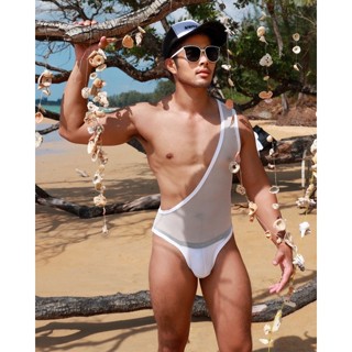 BS07  Men sexy bodysuit บอดี้สูทเซ็กซี่สำหรับผู้ชาย  Awesomesport.