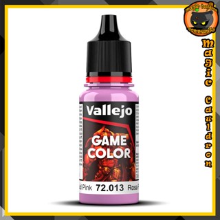 Squid Pink 18ml. New Vallejo Game Color สีอะคริลิคสูตรน้ำ