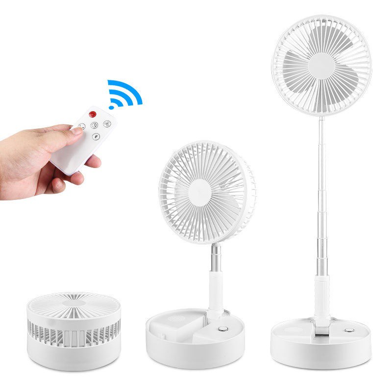 พัดลมและอะไหล่ Desktop fan pedestal fan พัดลมไร้สาย P10S/P10/P9S /P9มีแบตในตัว พับได้พกพา พัดลมตั้งพ