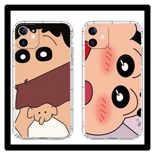 เคส iPhone11 มีความคิดสร้างสรรค์ เคสโทรศัพท์มือถือ น่ารักการ์ตูน เครยอนชินจัง สีใส เคสนิ่ม โปร่งใส ความกดอากาศ เคสมือถือ สำหรับ เคสไอโฟน11 โทรศัพท์ ip i 6s 7 8 plus 11 เคสไอโฟน 13 เคสไอโฟน 12 pro max mini เคสไอโฟน7พลัส xs XR iPhone case เคสโทรศัพท์