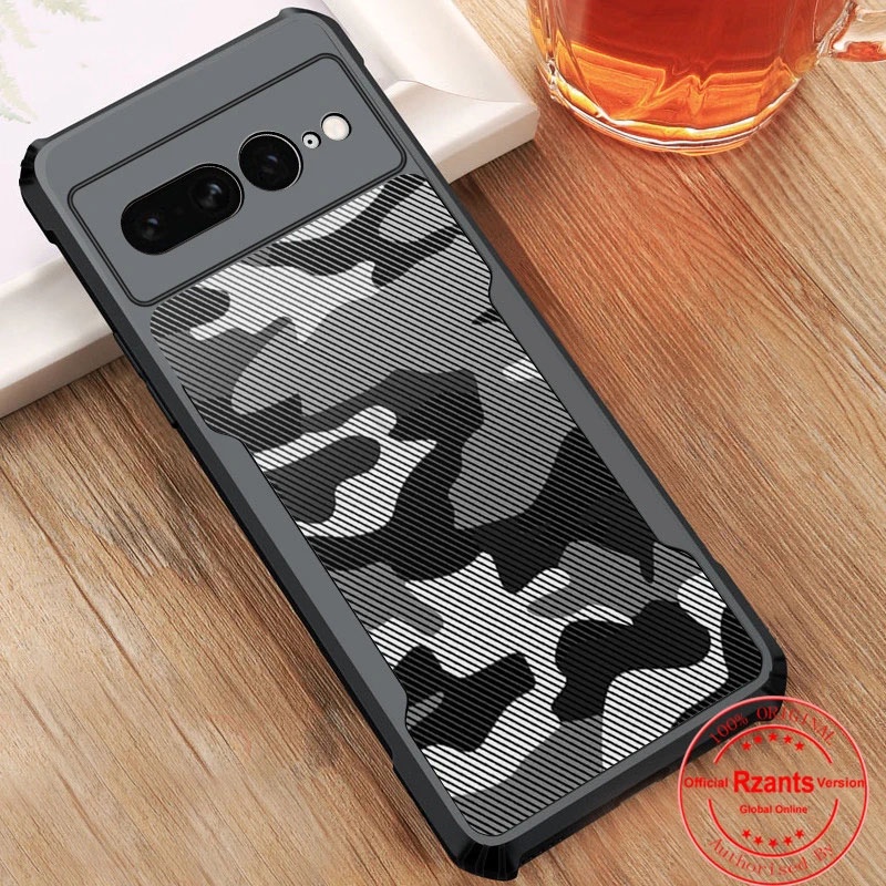 [คลังสินค้าพร้อม] ใหม่ล้างฤดูใบไม้ร่วงป้องกันเคสโทรศัพท์Google Pixel 7 6 Pro 6A 4A 3A 3XL 4G 5Gกรณีหรูหราโปร่งใสปกอ่อน – โปรปัง