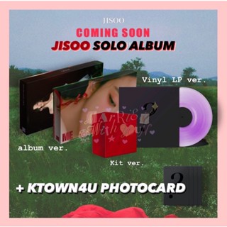 พร้อมส่ง มี pob ♡ อัลบั้ม JISOO SOLO SINGLE ALBUM จีซู , BLACKPINK , แผ่นเสียง ไวนิล Lp