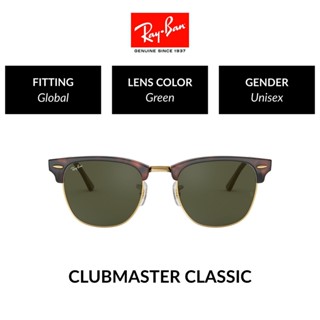 Ray-Ban Clubmaster - RB3016 W0366 -sunglasses