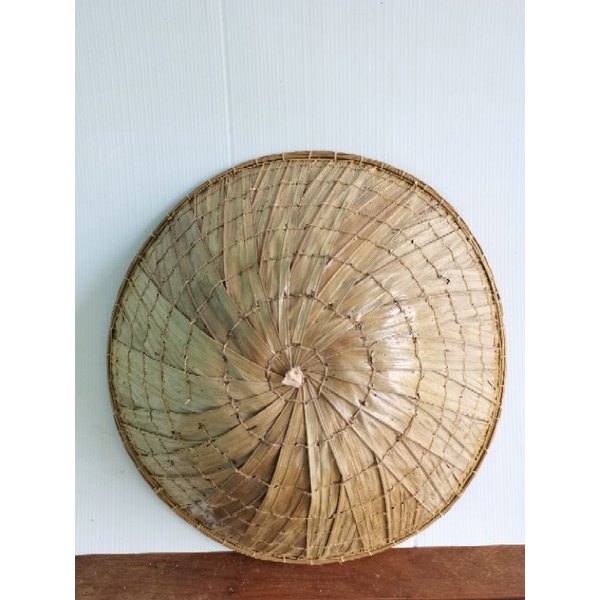 หมวกใบจากกันแดดกันฝน ทำไร่ทำสวน hat hand made