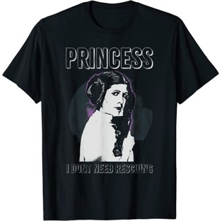 เสื้อยืด Star Wars Princess Leia I dont Need rescuing T-Shirt