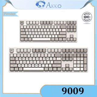 Akko 9009 แป้นพิมพ์เล่นเกม PBT มีสาย สไตล์เรโทร