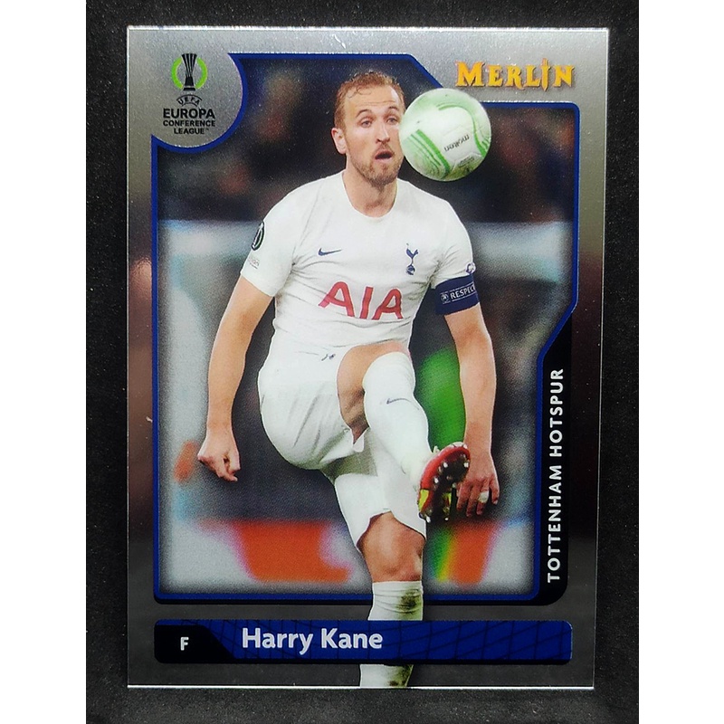 การ์ดนักฟุตบอล ฟุตบอล ใบเบส  2021-2022 Topps Merlin UEFA  Harry Kane  ทีมTOTTENHAM HOTSPUR