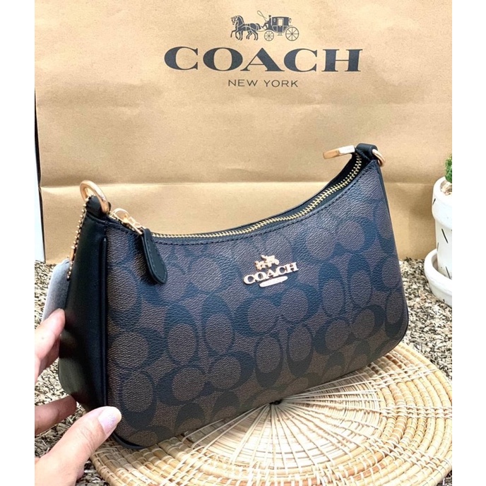 🎒(Outlet)แบรนด์✅💯% COACH TERI SHOULDER BAG  ((CA173//CA209//CA548))