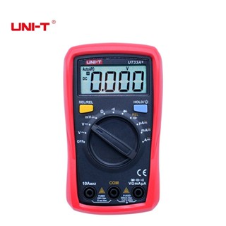 ดิจิตอลมัลติมิเตอร์ UNI-T  Multimeter Tester  UT33A+ UT33B+ UT33C+ UT33D+   Capacitance Tester Anti-burn Pocket Digital Ammeter Voltmeter