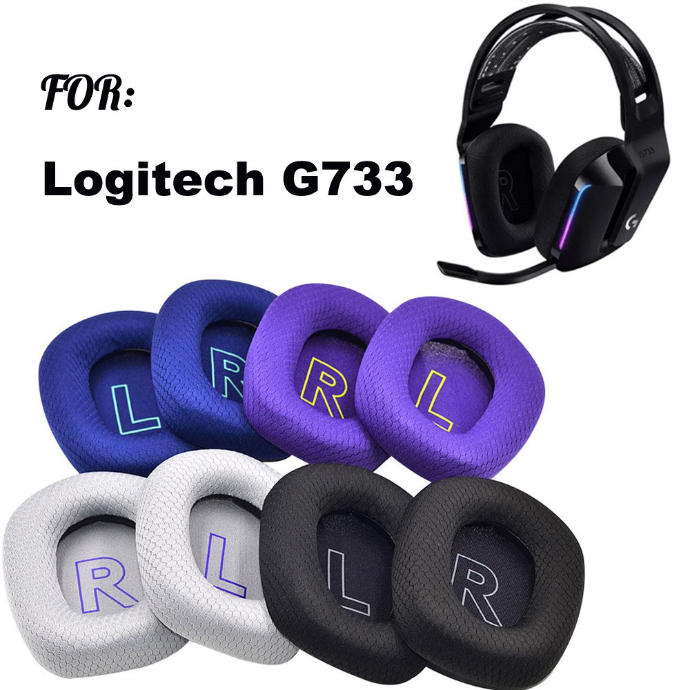 ✤✣สำหรับ Logitech G733 หูฟังเปลี่ยนปลอกหูฟัง