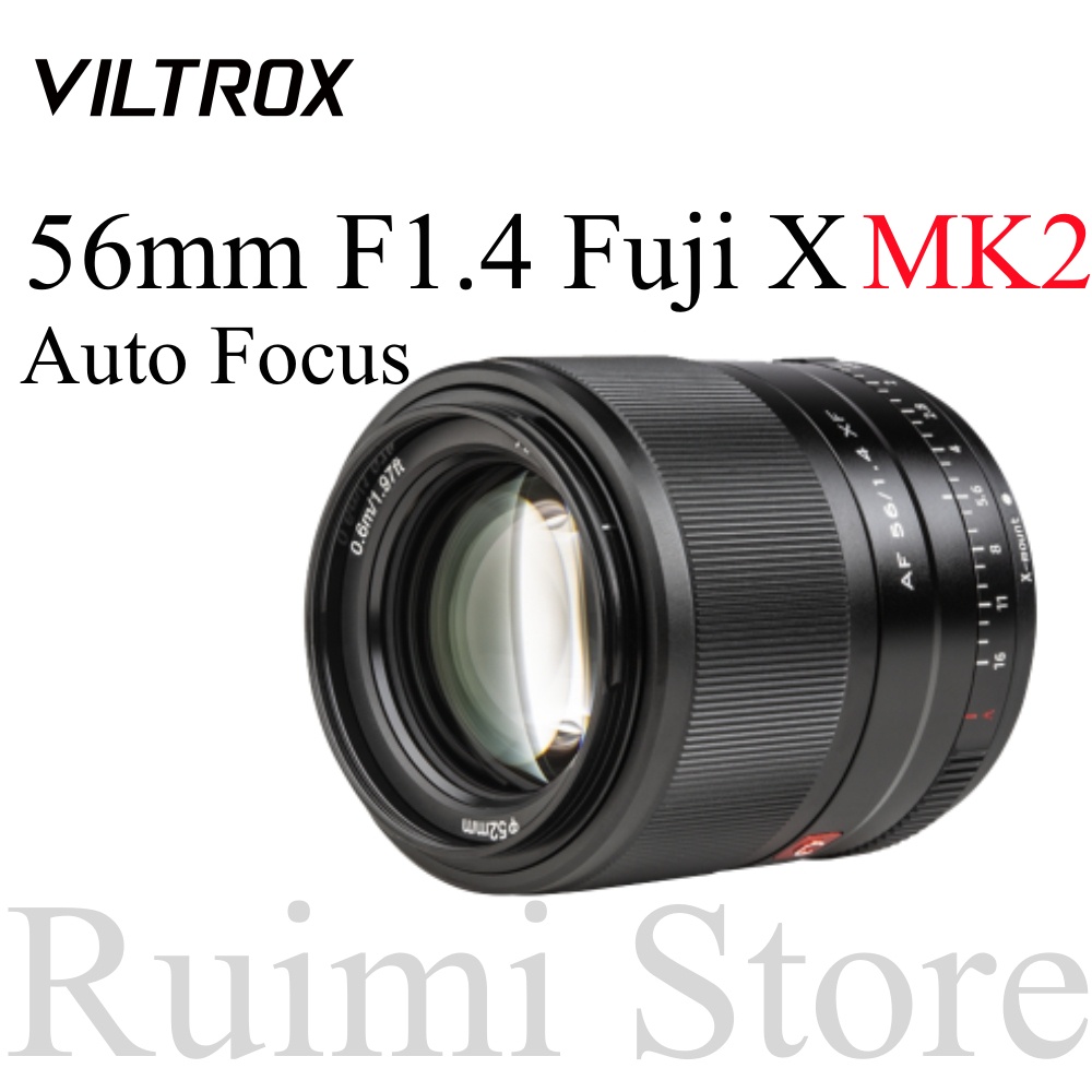Viltrox 56 มม. F1.4 STM เลนส์ออโต้โฟกัส สําหรับกล้อง  X-Mount Mirrorless Cameras X-Pro3 X-T2 X-T3 X-