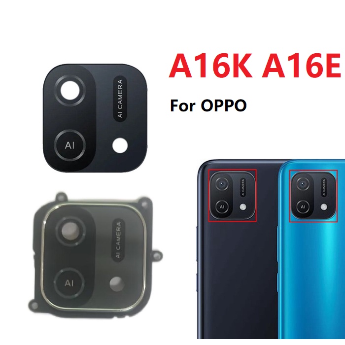 กรกรอบ ฝาครอบ เลนส์กล้อง แบบเปลี่ยน สําหรับ Oppo A16K A16E