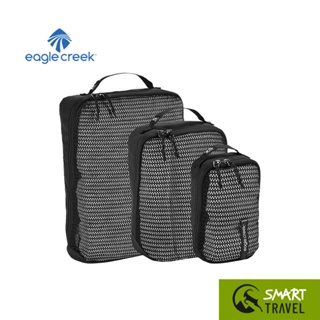 EAGLE CREEK PACK-IT REVEAL CUBE SET XS/S/M กระเป๋าจัดระเบียบเสื้อผ้า กระเป๋าอเนกประสงค์ น้ำหนักเบา ชุด 3 ชิ้น สี BLACK