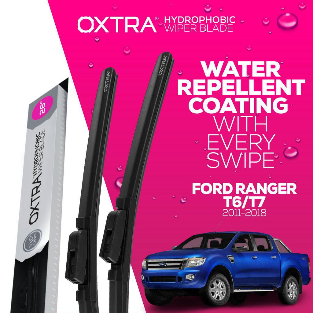 ที่ปัดน้ำฝน Trapo Hydrophobic Ford Ranger T6/T7 (2011-2018) 1 Set